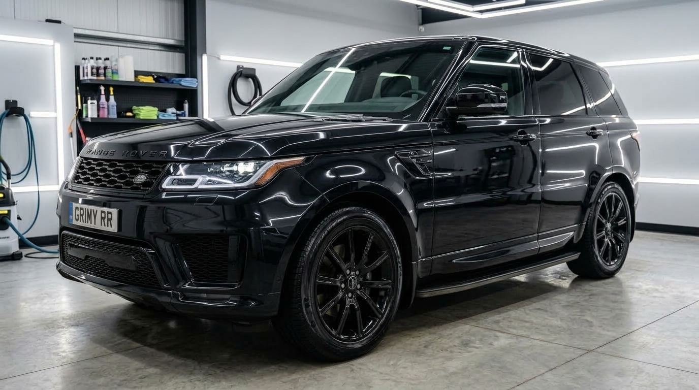 Range Rover Sport Black Curat - După Detailing